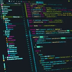Kod w języku JavaScript, który widzisz, służy do tworzenia interaktywnych stron internetowych i aplikacji.