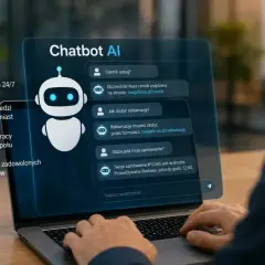 Interaktywna ai aplikacja chatbot pomaga w obsłudze klienta, odpowiada na pytania i usprawnia pracę zespołu.