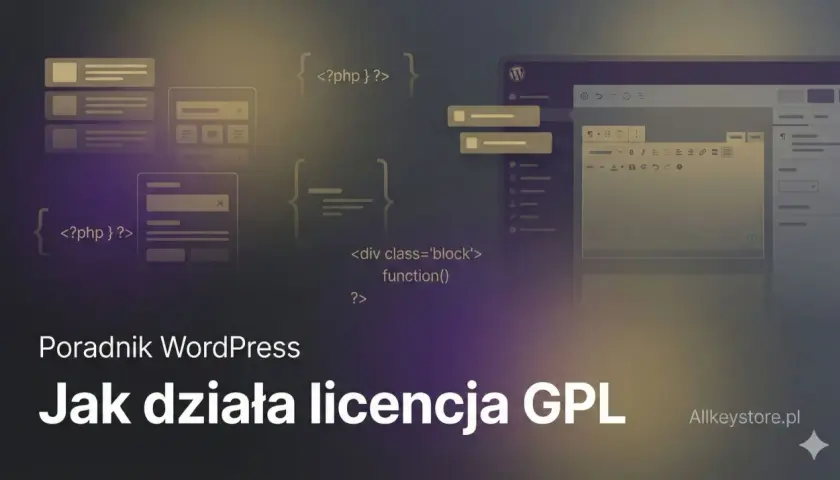Poradnik WordPress: Jak działa licencja GPL, czyli Powszechna Licencja Publiczna GNU. Kod PHP i interfejs edytora.